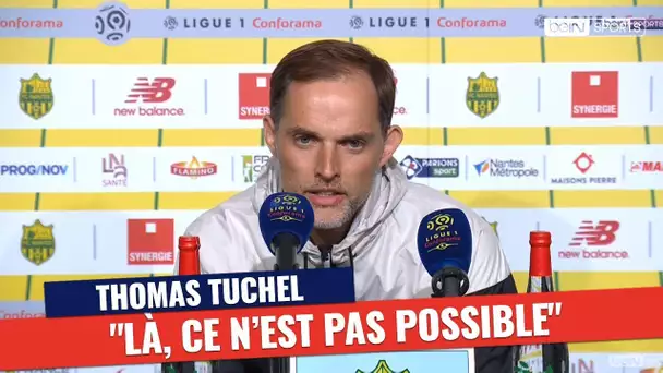 PSG - Tuchel : "Je défends toujours mes joueurs, mais là, ce n'est pas possible"