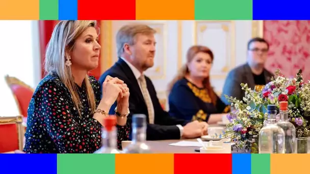 👑  Willem-Alexander et Maxima des Pays-Bas : le couple royal accueille des Ukrainiens au Palais de