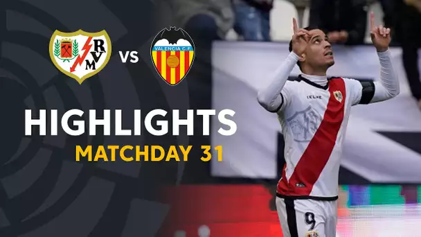 Highlights Rayo Vallecano vs Valencia CF (2-0)
