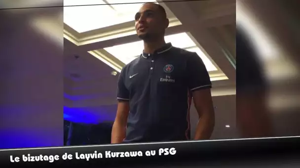 Le bizutage de Layvin Kurzawa au PSG