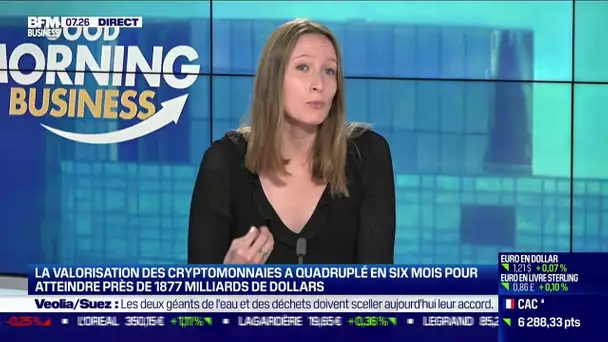 Claire Balva (KPMG France): La valorisation des cryptomonnaies a quadruplé en six mois