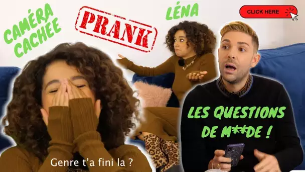 PRANK - Léna Situations piégée dans une fausse interview avec des questions de M * R D E !