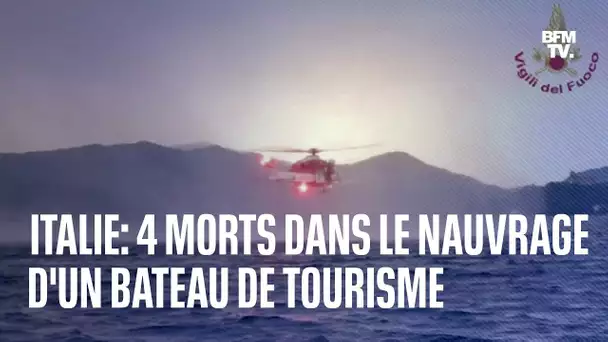 4 personnes sont mortes dans le naufrage d'un bateau de tourisme sur le lac Majeur, en Italie