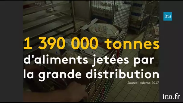 Gaspillage alimentaire : l’évolution de la grande distribution | Franceinfo INA