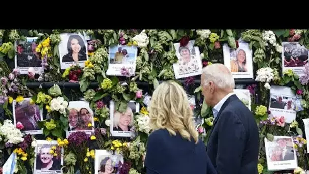 "Je sais l'enfer que vous traversez" : les mots de Joe Biden aux familles des victimes de Surfside
