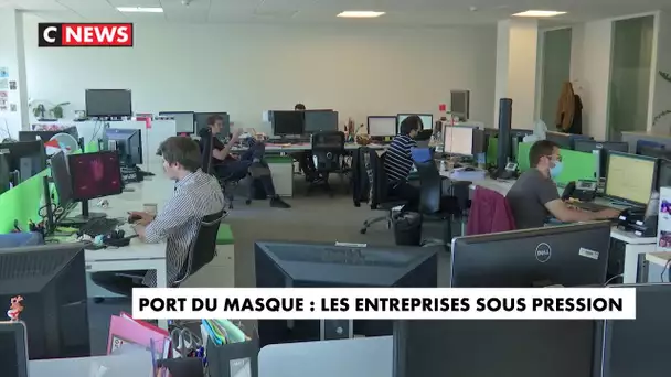 Port du masque : les entreprises sous pression