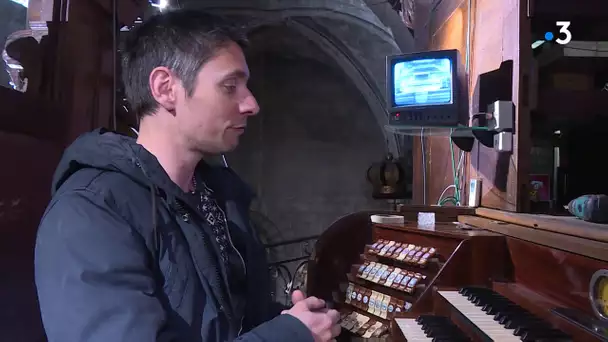 Albi : l'orgue de la collégiale Saint-Salvi démonté pour sa remise en beauté