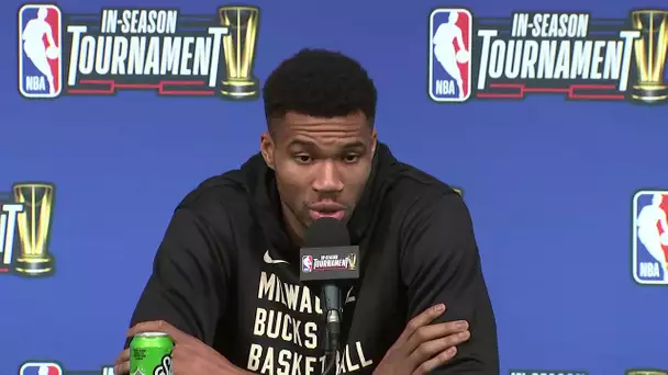 Indiana Pacers @ Milwaukee Bucks Tournament Semi-Finals Postgame Press Conference