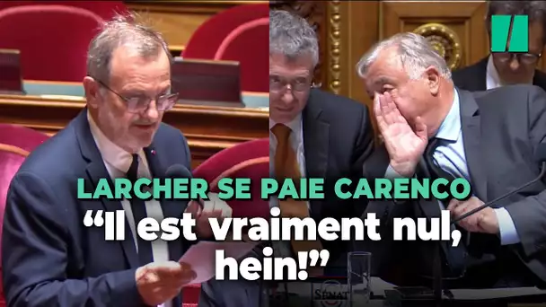 Gérard Larcher se paie Jean-François Carenco, ministre des Outre-mer, en pleine séance au Sénat