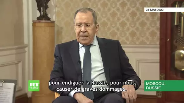 Le chef de la diplomatie russe donne une interview à RT Arabic