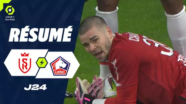 STADE DE REIMS - LOSC LILLE (0 - 1) - Résumé - (SdR - LOSC) / 2023-2024