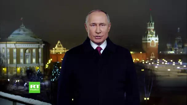 Vladimir Poutine adresse ses vœux aux Russes pour la nouvelle année