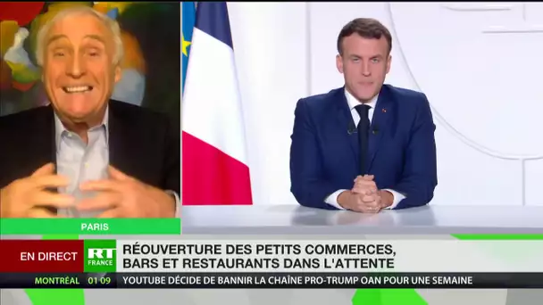 Annonces d’Emmanuel Macron : «On a un schéma à peu près cohérent», estime Jean-Marc Sylvestre