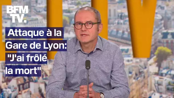 "J'ai frôlé la mort": l'interview de Christophe, victime de l'attaque à la Gare de Lyon