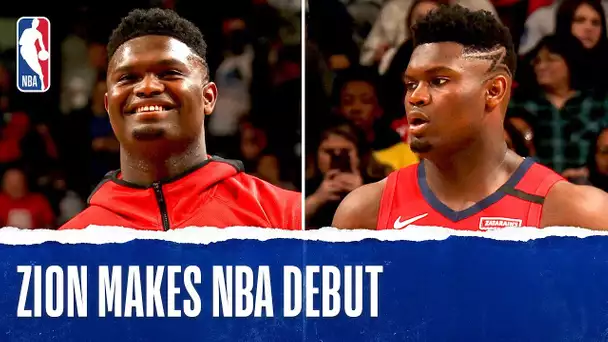 Zion Williamson Makes NBA Debut!!