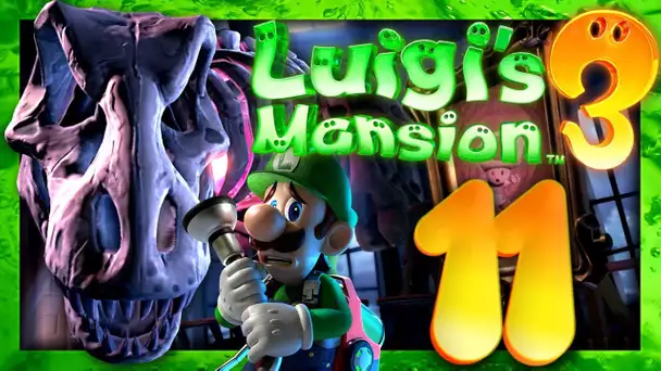 LUIGI'S MANSION 3 EPISODE 11 CO-OP NINTENDO SWITCH | LE DINOSAURE REVIENT A LA VIE !