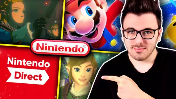 Nintendo Direct Imminent : Zelda BOTW 2 Trailer, Mario HD, Skyward Sword Remake...