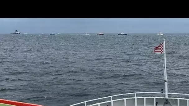 Collision entre deux cargos en mer du Nord : 1 mort et 4 disparus