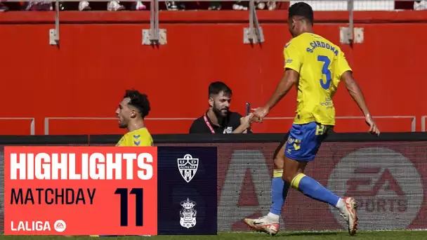 Resumen de UD Almería vs UD Las Palmas (1-2)