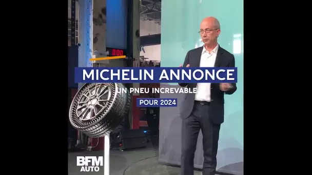 Michelin annonce un pneu increvable pour 2024