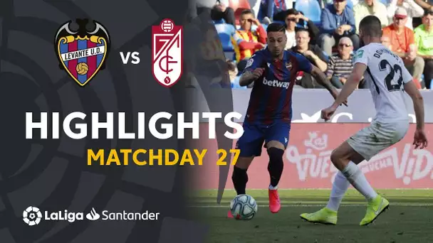 Highlights Levante UD vs Granada CF (1-1)