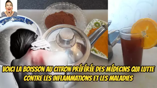 Découvrez cette boisson au citron préférée des médecins qui lutte contre les inflammations et les