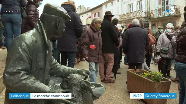 1er marché aux truffes de Lalbenque chamboulé par la crise sanitaire