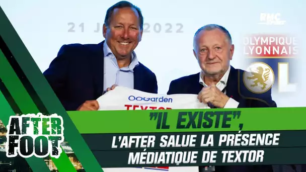 OL : "Il existe", L'After salue la présence médiatique de Textor