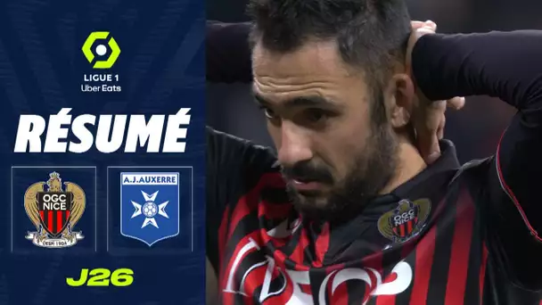 OGC NICE - AJ AUXERRE (1 - 1) - Résumé - (OGCN - AJA) / 2022/2023