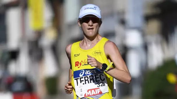 Albi 2020 : 10 km marche F (Eloïse Terrec en 45'35'')