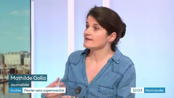 Mathilde Golla, auteure de 100 jours sans supermarché, invité du JT midi du 5 février 2021