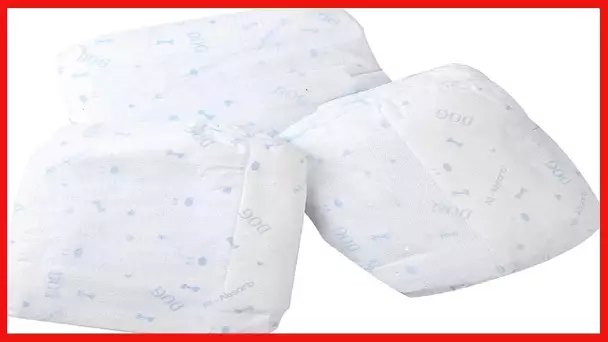 HONEY CARE All-Absorb Disposable Dog Diapers, Super Absorbent, Breathable, Wetness Indicator