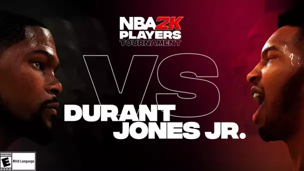 NBA2K Tournament Full Game Highlights: Kevin Durant vs. Derrick Jones Jr.