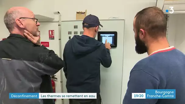 Réouverture des stations thermales : on s'y prépare à Luxeui-les-Bains en Haute-Saône