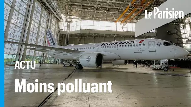Air France présente l'A220, son nouvel avion "moins polluant"