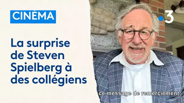 Steven Spielberg envoie un message à des collégiens mulhousiens