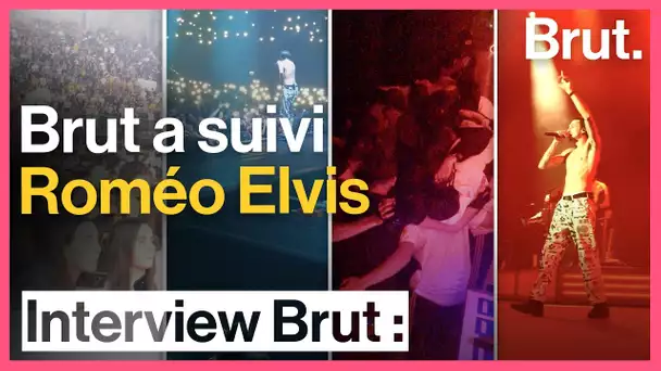 Brut a suivi Roméo Elvis lors de son Zénith à Lille