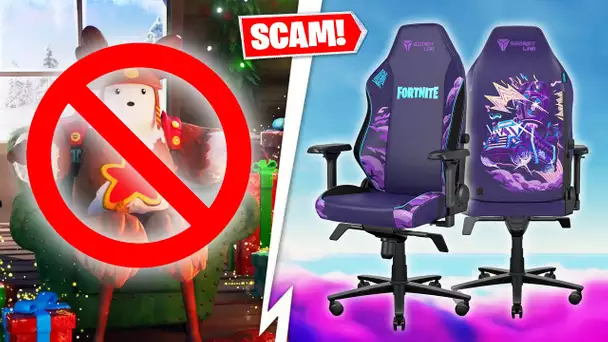 FORTNITE TERMINE L'EVENEMENT WINTERFEST EN AVANCE ... + SCAM DANS LA BOUTIQUE ! (FORTNITE NEWS)