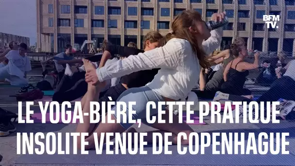 Le yoga-bière, une pratique insolite venue de Copenhague