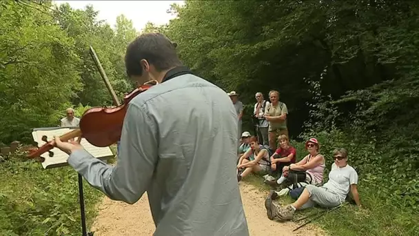 Randonnée musicale pour le 26e Festival des Forêts le 4 juillet 2018