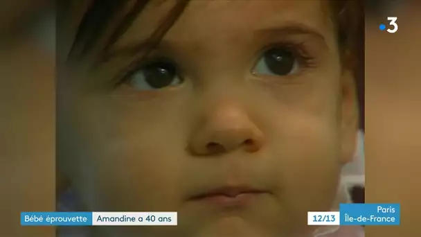 Amadine, le premier "bébé éprouvette" a 40 ans