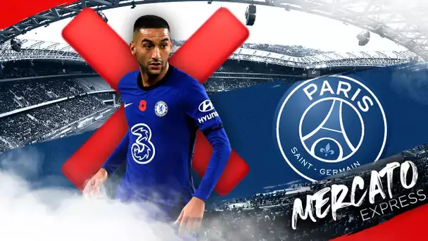 🚨 Mercato Express : Hakim Ziyech ne signera pas au PSG, le recap des dernières officialisations !