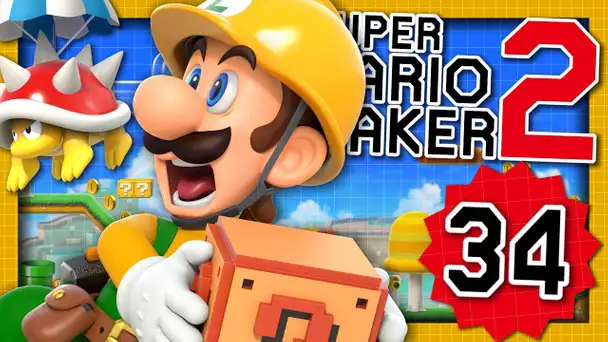 ATTENTION AUX MONSTRES ! | SUPER MARIO MAKER 2 EPISODE 34 NINTENDO SWITCH
