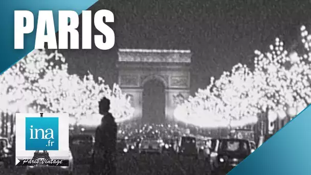 1969 : Les illuminations de Noël à Paris | Archive INA
