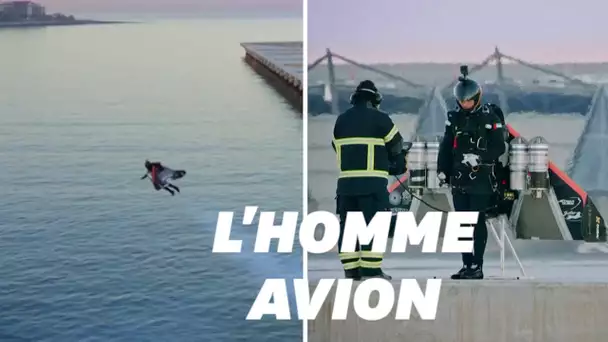 Cet "homme avion" français a volé à 1800 mètres d'altitude, une première