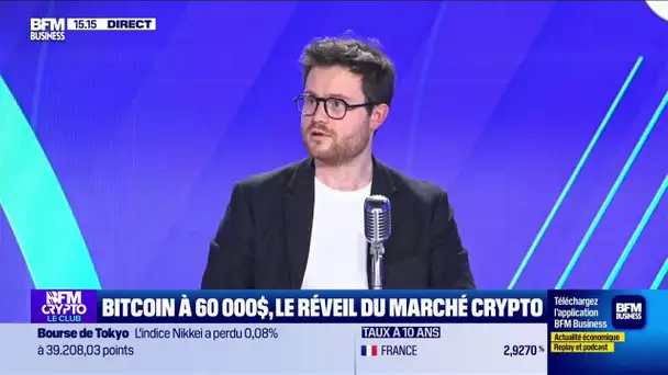 BFM Crypto, le Club : Le bitcoin à 60.000 dollars, le réveil du marché crypto