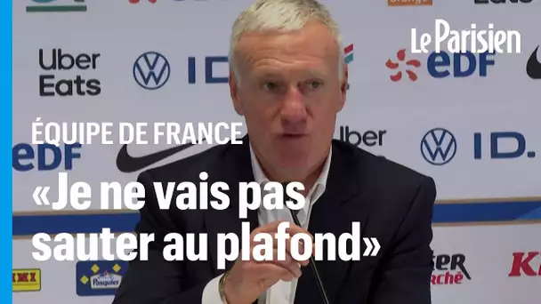 Équipe de France: «Il faudra faire beaucoup plus» à l'Euro selon Deschamps