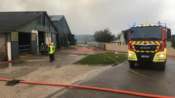 Haute-Saône : 7ème incendie d'exploitation agricole en 2 semaines