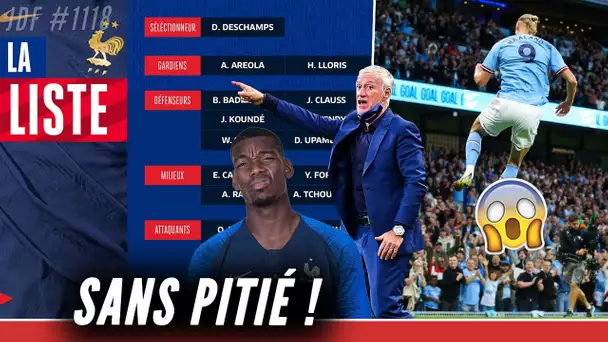 DESCHAMPS ne fera pas de cadeau à POGBA, les stats complètement dingues d'HAALAND !