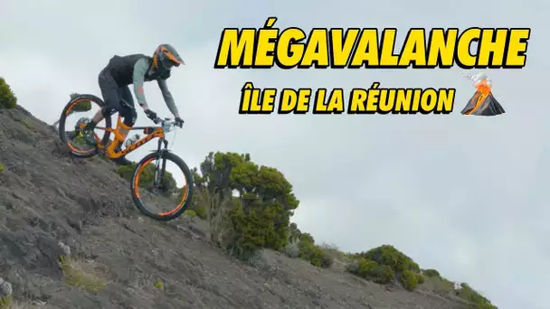 Au cœur de la Mégavalanche sur l'ile de La Réunion !